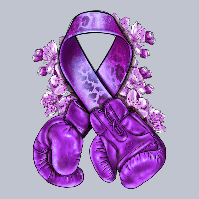 Domestic Violence Warrior Purple Ribbon Premium Hoodie by NancyCooperArtShop | Teevron