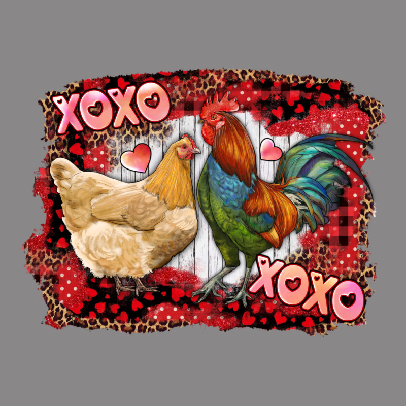 Xoxo Rooster And Chicken Vintage Tee by RanaPortraitStore | Teevron