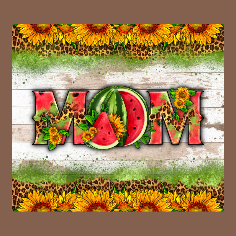 Mom Watermelon Zipper Hoodie by HRA Design Shop | Teevron