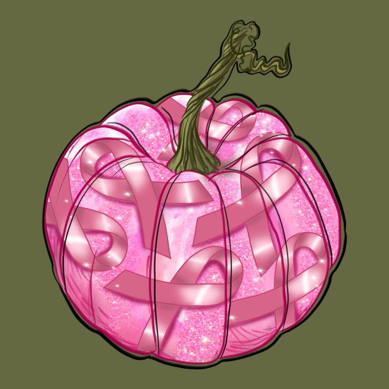 Pink Pumpkin With Breast Cancer Ribbons Long Sleeve Tee by RanaPortraitStore | Teevron