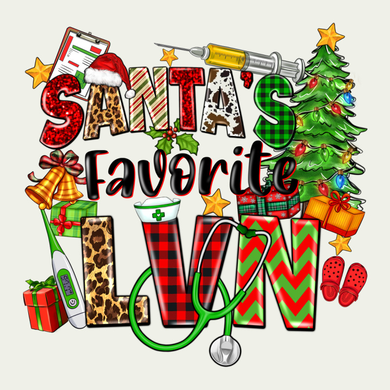 Santa's Favorite Lvn Urban Heavy Tee by Zillion Design Studio | Teevron