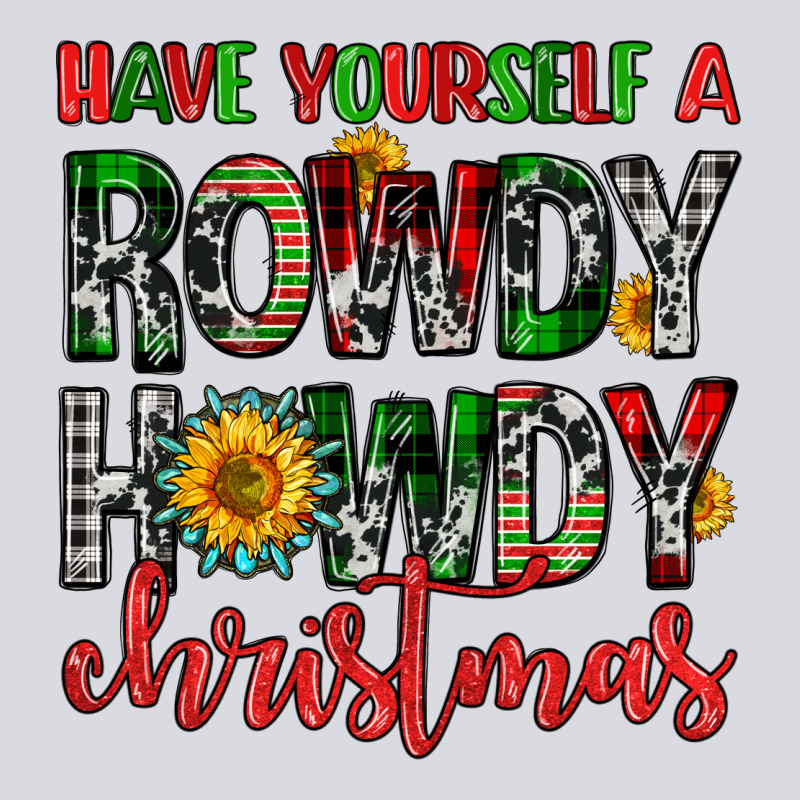 Have Yourself A Rowdy Howdy Christmas Zipper Hoodie by FaDigitalArtStudio | Teevron