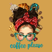 Coffee Please Messy Bun With Coffee Bean Bbs Urban Hoodie | Teevron