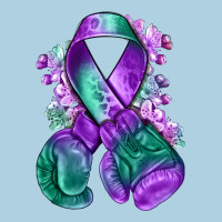 Purple And Green Anal Cancer With Boxing Gloves Na Premium Hoodie | Teevron
