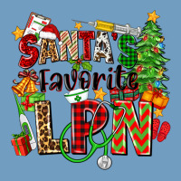 Santa's Favorite Lpn Urban Heavy Tee | Teevron