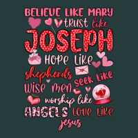 Believe Like Mary Trust Like Joseph Valentine S Da Premium Hoodie | Teevron