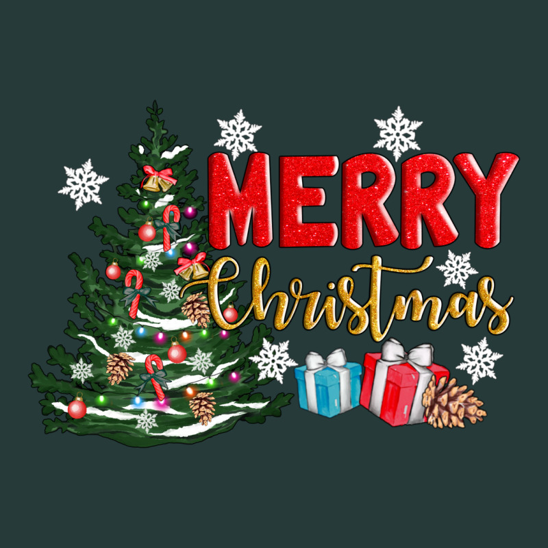 Merry Christmas Tree Premium Sweatshirt by AdoDesignShop | Teevron