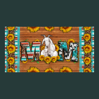 Mom Goat Sunflowers License Plate Premium Sweatshirt | Teevron