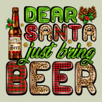 Dear Santa Just Bring A Beer With A Beer Bottle Heavyweight Hoodie | Teevron