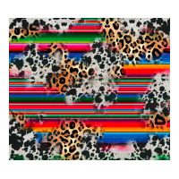cowhide leopard serape | Teevron
