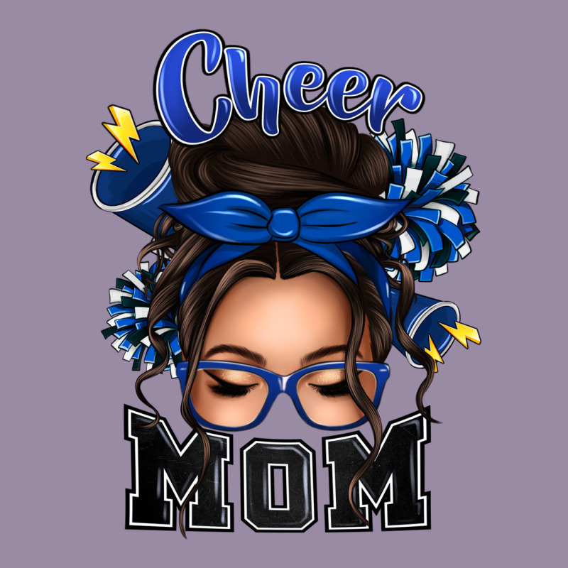 Cheer Mom Messy Bun Classic Tee by texasbilliewilder | Teevron