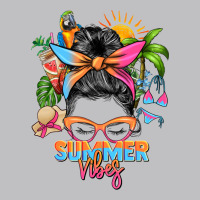 Summer Vibes Messy Bun Classic Tee | Teevron