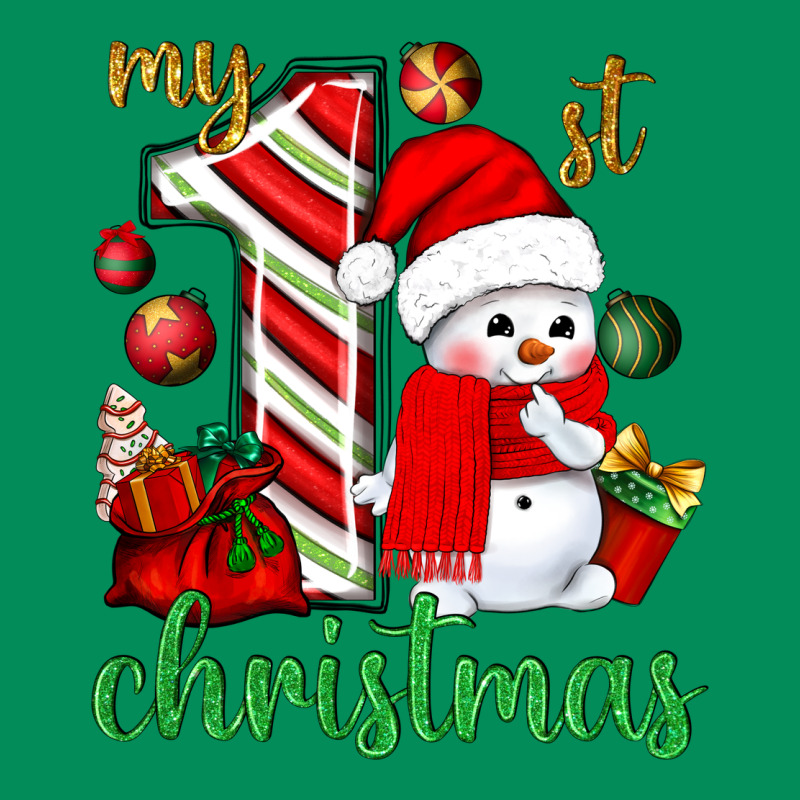 My 1 St Christmas With Cute Snowman Bbs Urban Hoodie by BundleAndBundleShop | Teevron