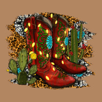 Christmas Cowboy Boots Long Sleeve Tee | Teevron