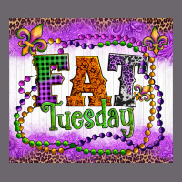 Fat Tuesday Fleur De Lis And Mardi Gras Beads Premium Sweatshirt | Teevron