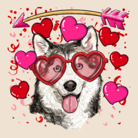 Valentine's Day Husky Urban Heavy Tee | Teevron