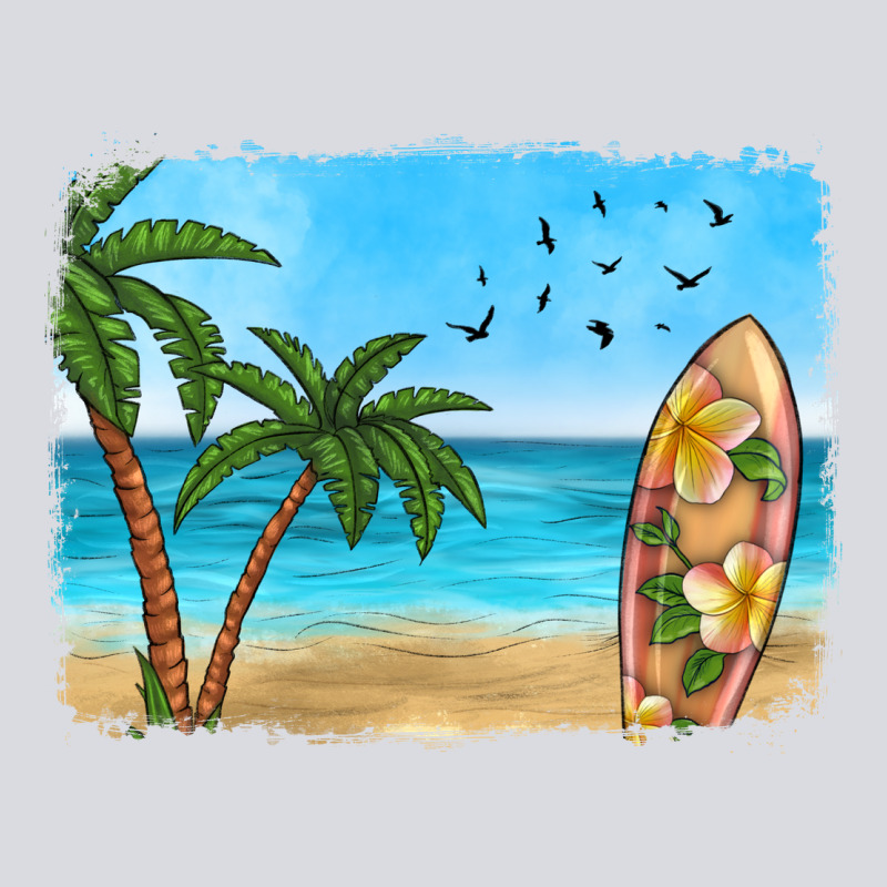 Beach Background Zipper Hoodie by HRA Design Shop | Teevron