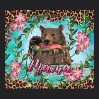 Mama Bear Haunting Fish Floral Vintage Tee | Teevron