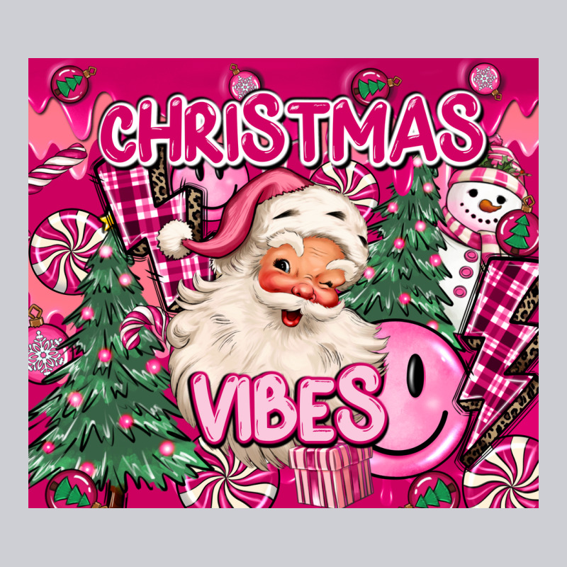 Pink Christmas Vibes Urban Hoodie by MaliasSmallBusiness | Teevron