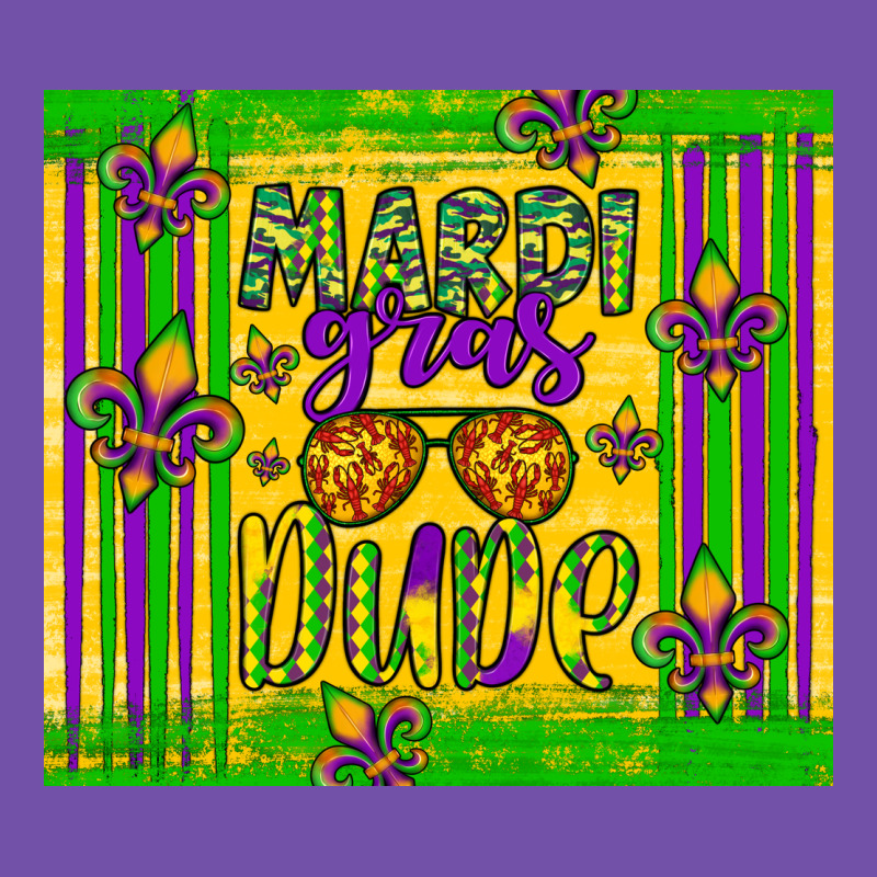Mardi Gras Dude Premium Sweatshirt by Artiststas | Teevron