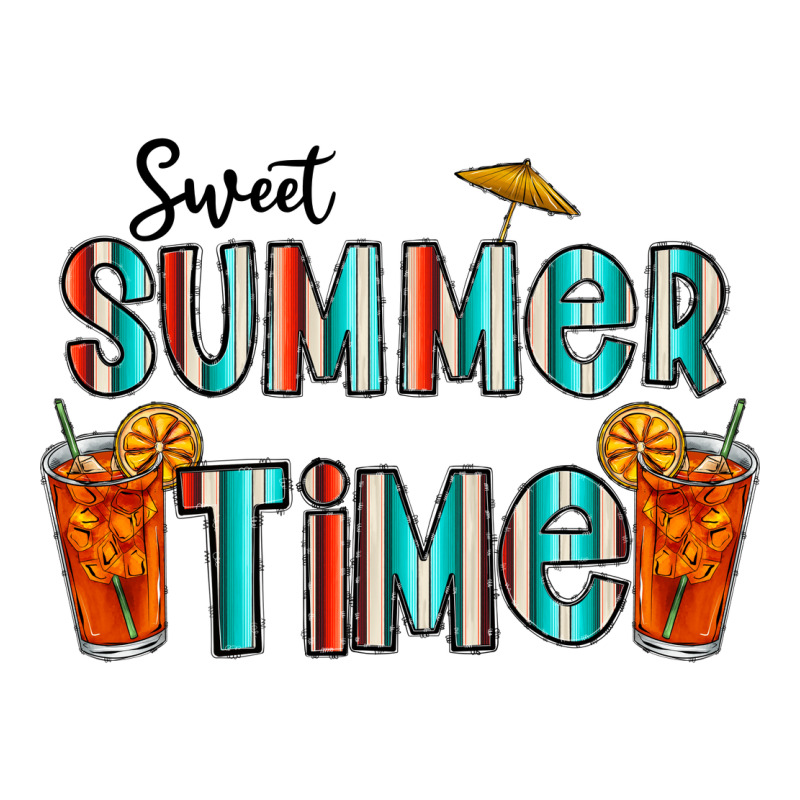 Sweet Summer Time Zipper Hoodie by CowhideDigitalArt | Teevron