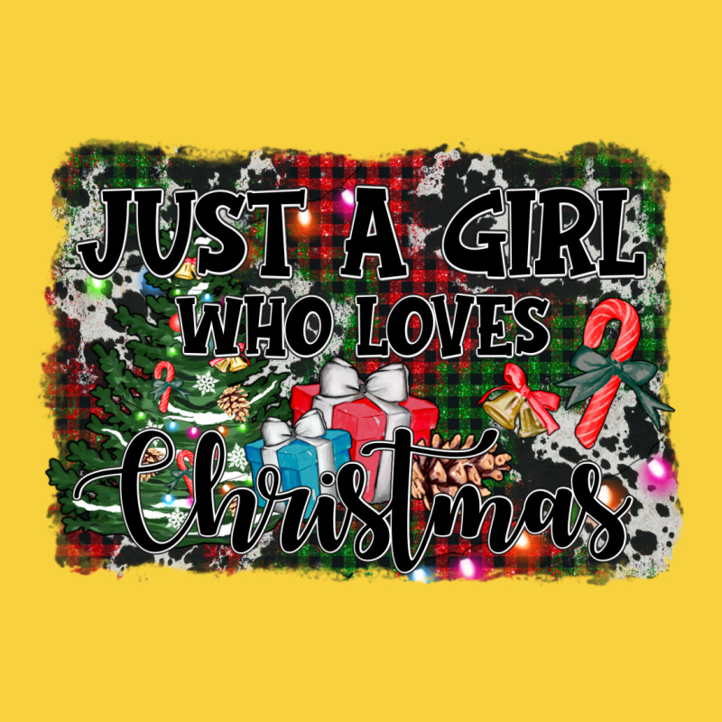 Just A Girl Who Loves Christmas Premium Sweatshirt by AdoDesignShop | Teevron