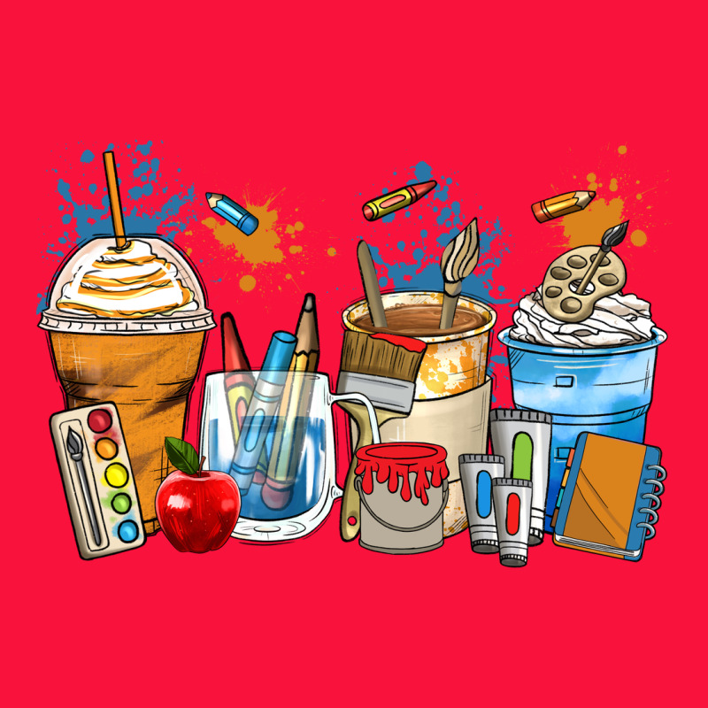 Art Teacher Coffee Cups Classic Tee by Zillion Design Studio | Teevron