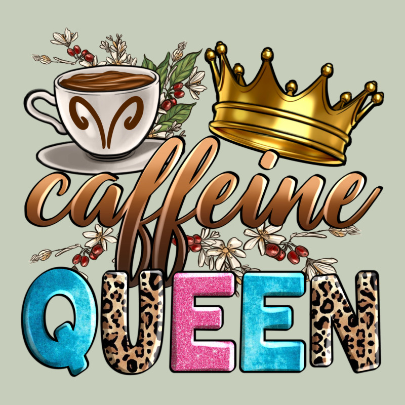 Caffeine Queen Long Sleeve Tee by Zillion Design Studio | Teevron