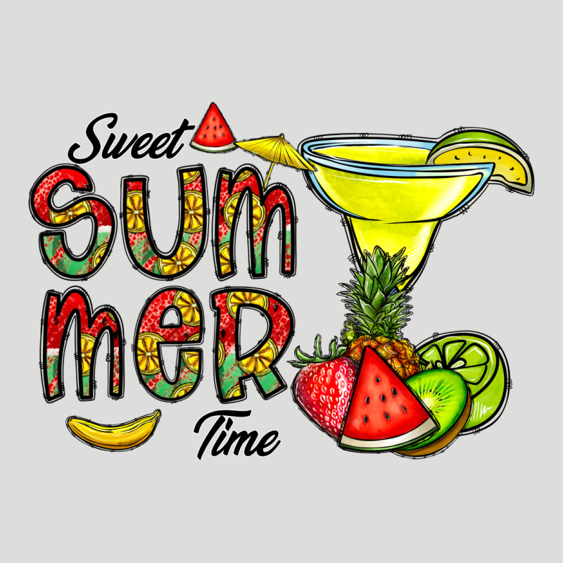 Sweet Summer Time Zipper Hoodie by CowhideDigitalArt | Teevron