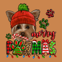 Merry Pawmas Christmas Yorkie Heavyweight Hoodie | Teevron