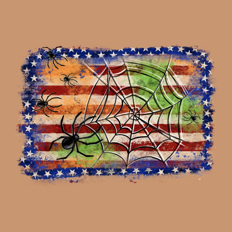 American Flag Halloween Background Heavyweight Hoodie by JahusDesignShop | Teevron