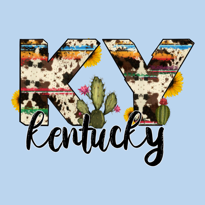 Kentucky State Cowhide Serape Cactus Classic Tee by RanaPortraitStore | Teevron
