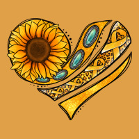 Childhood Cancer Awareness Heart Premium Hoodie | Teevron