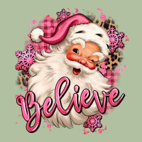 Believe Pink Christmas Santa Claus Urban Hoodie | Teevron