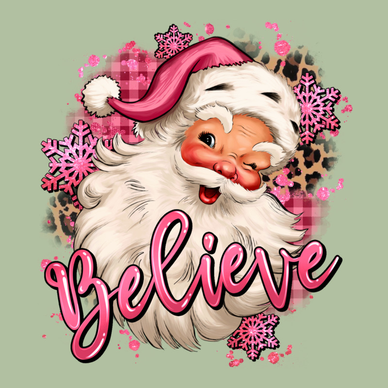 Believe Pink Christmas Santa Claus Urban Hoodie by MaliasSmallBusiness | Teevron