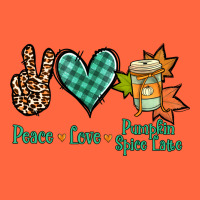 Peace Love Pumpkin Spice Latte Premium Hoodie | Teevron
