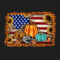 American Flag Fall Backgraund Heavyweight Hoodie | Teevron