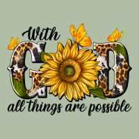With God All Things Are Possible Urban Heavy Tee | Teevron