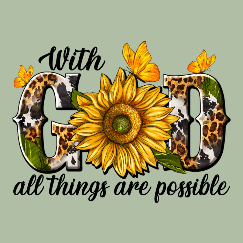 With God All Things Are Possible Urban Heavy Tee by texasbilliewilder | Teevron