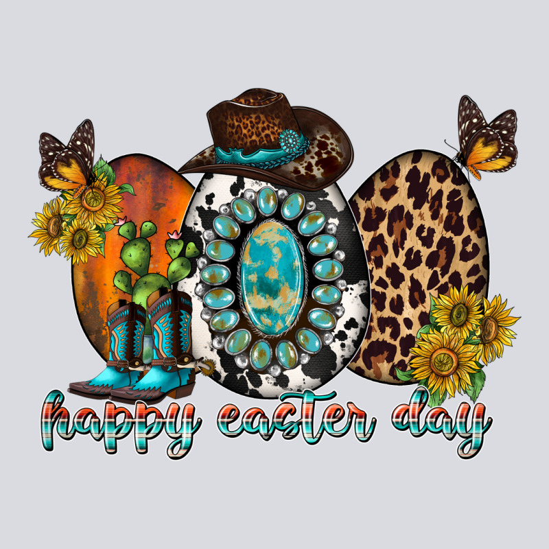 Happy Easter Egg Western Zipper Hoodie by RacoonDesign | Teevron