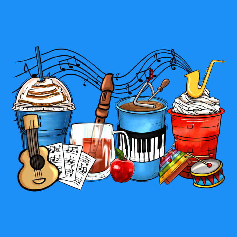 Music Teacher Coffee Cups Classic Tee by Zillion Design Studio | Teevron