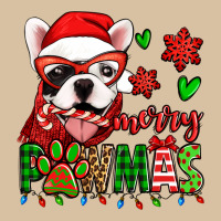 Merry Pawmas Christmas French Bulldog Heavyweight Hoodie | Teevron
