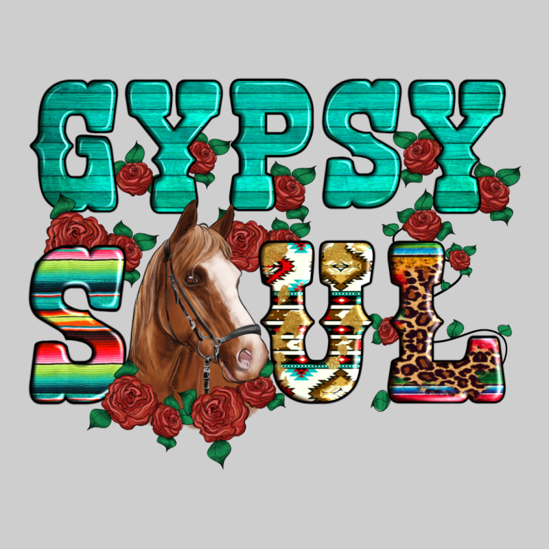 Western Gypsy Soul Horse Roses Serape Aztec Leopard Premium Sweatshirt by Artiststas | Teevron