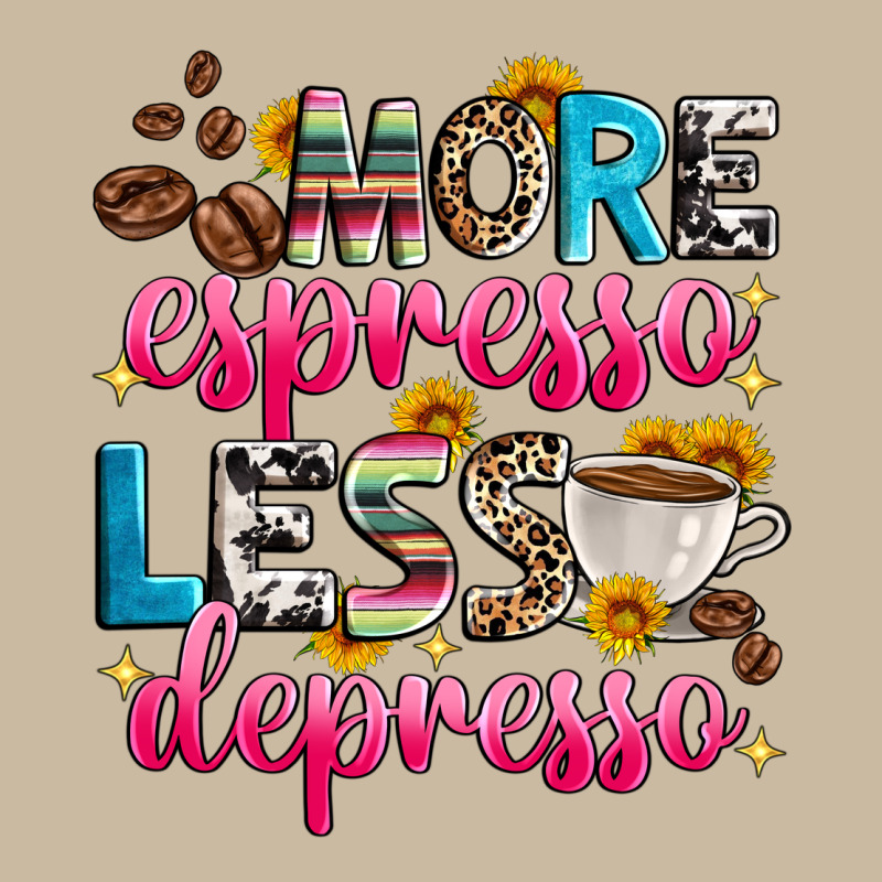 More Espresso Less Depresso Long Sleeve Tee by Zillion Design Studio | Teevron