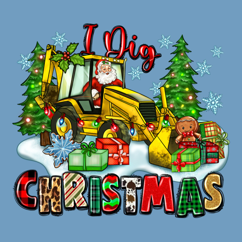 I Dig Christmas Urban Heavy Tee by Zillion Design Studio | Teevron
