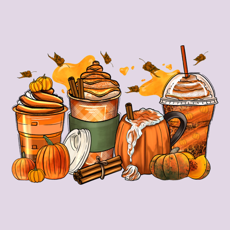 Pumpkin Spice Latte Coffee Cups Classic Tee by Zillion Design Studio | Teevron