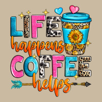 Life Happens Coffee Helps Long Sleeve Tee | Teevron
