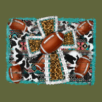 Football Cross Aztec Leopard Background Classic Tee | Teevron