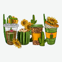 Cactus Coffee Cups Urban Heavy Tee | Teevron