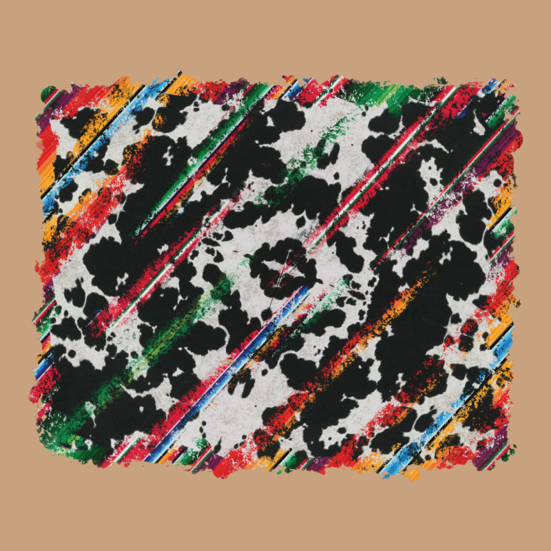 Cowhide And Serape Background Vintage Tee by RanaPortraitStore | Teevron